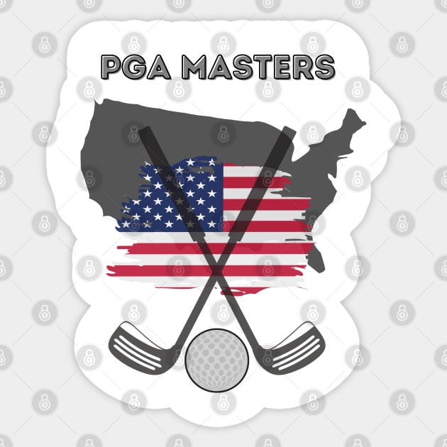 PGA Masters tournament Sticker by Love My..